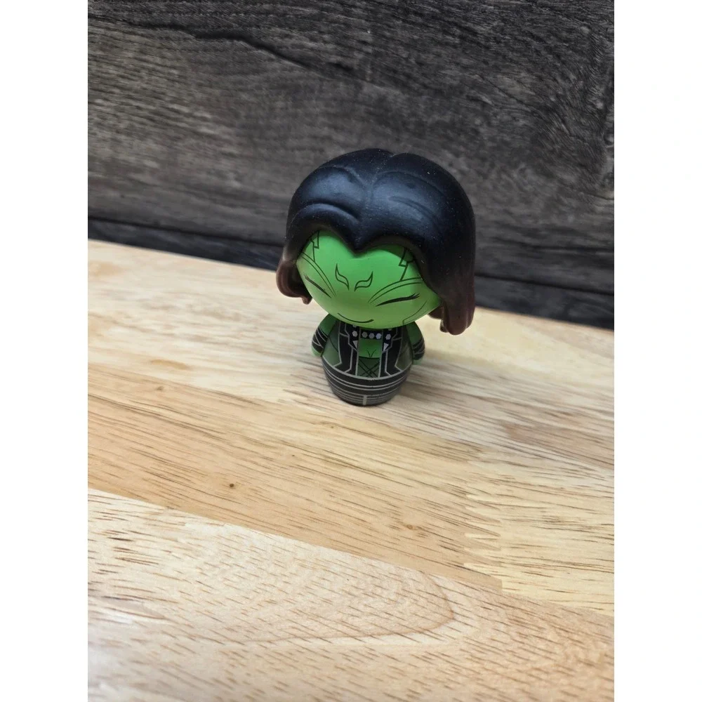 Marvel Gamora Tsum Tsum Vinyl Figure Guardians of the Galaxy Green Black Mini